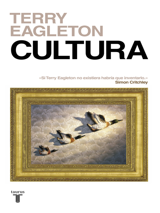 Title details for Cultura by Terry Eagleton - Wait list